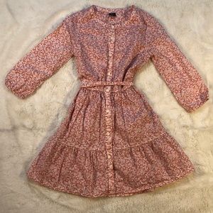 GAP Kids Foral Button Up Dress, Size Large (10)